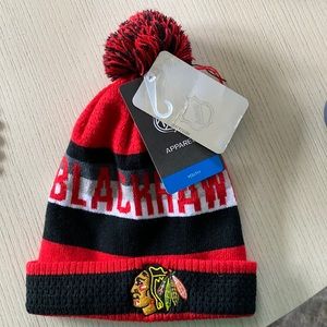 NWT NHL Blackhawks Hat Youth